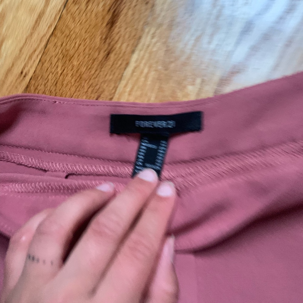 Forever 21 Pink Wide Leg Jumpsuit - Picture 2 of 2